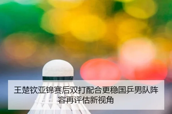 王楚钦亚锦赛后双打配合更稳国乒男队阵容再评估新视角